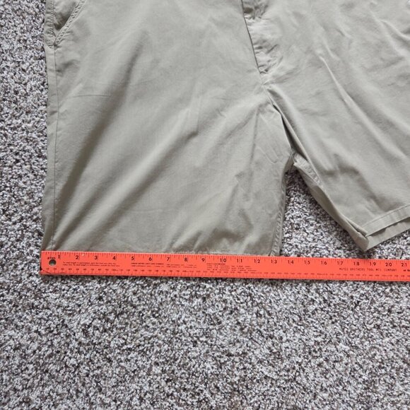 NWT Wrangler Outdoor Shorts Men's 48 Straight Fit Beige Quick Dry Stretch 9" New - Picture 5 of 6